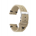 Kellarihm Ehtsast seemisnahast vintage kellarihm Kvaliteetne k&auml;sitsi valmistatud sametest kellarihm 18mm 20mm 22mm 24mm asendusrihm 24mm