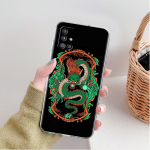 L&auml;bipaistev &uuml;mbris Samsung Galaxy A52 A12 A51 A32 A21s A71 A32 A22 50 A70 A31 A72 5G telefoni kaanele Dragon Animal Samsung A53 5G