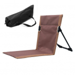 Outdoor Lazy Chair Kokkupandav matkatooli padi hoiukotiga Eemaldatav veekindel rannatool Kaasaskantav istmepadi matkamiseks ja grillimiseks beež