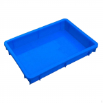 Reptile Feeding Box Habitat Cage Easy to Clean Versatile Blue Transport Container Hatching