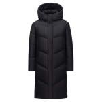 Unisex talvised pikad sulejoped meestele ja naistele mantel Kvaliteetne 2023 moodne must meeste sulemantlid Kapuutsiga Paksud soojad talveparkid S beež