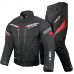 Professionaalsed mootorrataste v&otilde;idus&otilde;iduriided Ratsutamisriided Kukkumiskindel jope ja p&uuml;ksid Talvise soe vormiriietus M