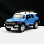 1/32 TOYOTA Cruiser FJ M&auml;nguauto Mudel Valatud Sulam SUV Maastikuauto Kollektsioon T&otilde;mmatav Heli & Valgus Kingitus Lastele Poistele sinine