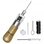 &Otilde;mblust&ouml;&ouml;riist Naha&otilde;mblusnuki komplekt Vahatatud niit K&auml;si&otilde;mblust&ouml;&ouml;riistad Nahk k&auml;sit&ouml;&ouml; serv DIY kingsepp l&otilde;uendi parandamise t&ouml;&ouml;riistad &Otilde;mblusv&ouml;&ouml; ribad A