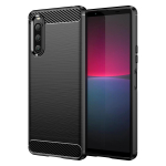 Sony Xperia 10 V &uuml;mbris Xperia 10 V kate, s&uuml;sinikkiust p&otilde;rutuskindel silikoonist kaitseraua Sony Xperia 10 V IV III II Fundas jaoks Xperia 10 V must