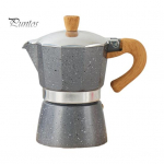 Moka Pot espressomasin 150 ml kerge pliidikohvimasin, mida on lihtne kasutada Itaalia kohvipruulimiseks rikkaliku espresso latte cappuccino jaoks 150ML roheline