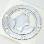 1 x Mootorrattapaagi padjakaitse kleebis Kawasaki Ninja 250 300 400 650 1000 Z750 Z800 Z1000 ER6N ZX6R 636 ZX10R jne jaoks. punane