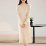 Naiste ka&scaron;miirkleit Qinghe ka&scaron;miir 30% ka&scaron;miir 70% vill s&uuml;gis-talvine ka&scaron;miir seelik pehme ja soe L beež