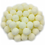 Koduornament Laste M&auml;nguasi Pomponid DIY Pompom &Otilde;mblemine K&auml;sit&ouml;&ouml; Pl&uuml;&scaron;pall Ehtetarvikud Kohev Pall K&auml;sitsi valmistatud Materjal Pulmadekor Pehme 18/25mm 25mm 20Pcs beež