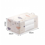 Garderoobi korraldaja Suure mahutavusega lapiteki hoiukott riidekarp voodipesu konteiner pol&uuml;esterkangast tolmukindlad hoiukotid