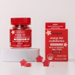 Herbaland Energy Star Multivitamiin K&ouml;&ouml;giviljakummid 30 kummikommi (1 kuu varu)