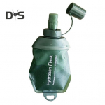 Pehme kolvi veekott Toidukvaliteediga kokkupandav niisutuspakendiga pudel korduvkasutatav lekkekindel v&auml;liveekolb jooksmiseks matkamiseks jalgrattaga ronimiseks 150ML taevasinine v&auml;rv