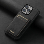 Rahakoti telefoni&uuml;mbris kaardihoidja, nahast magnetiline taskukaas iPhone 12 13 14 15 16 Pro Max Plus Ultra Magsafe jaoks iPhone 16 Pro