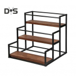 3-korruseline kohvisiirupi riiul 12 pudelile Siirupihoidja Raskeveokite Maitseainete Veinipudelite Korraldaja Esitlusstend Lauaplaadi Hoiuriiul Kohvibaar K&ouml;&ouml;k kohv