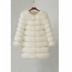 Kunstkarusnahast naiste jope Soe pikkade varrukatega jope S