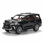 1/24 Lexus LX570 Sulamist Tagasit&otilde;mmatav Automudel Valatud Metallist M&auml;ngus&otilde;idukid Heli Valgusega 6 Avanevat Ust Lastele Kingitus Tasuta Kohaletoimetamine