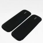 2tk Auto p&otilde;rkeraudade kaitseriba Automaatne kokkup&otilde;rkevastane riba p&otilde;rkeraua nurgakaitse kaitse h&otilde;&otilde;rdumisvastane autokleebis must