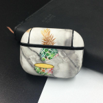 Nahast arvuti&uuml;mbris Apple Airpods Pro jaoks Bluetooth-peakomplekti kaitsekate Airpods Pro jaoks oranž