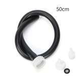 Kaasaskantav Pehme Silikoon Must Bidee Pesuvoolik Puhasti Isiklik Klistiir Otsik Tupe Puhastamine 50/100/150/200cm Voolik