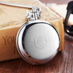 Kahekordne k&auml;sitsi vaskmaterjalist mehaaniline taskukell kaelakee kingitus