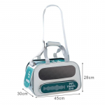 Hingav kassikott Suure mahutavusega kassikott Kaasaskantav lemmiklooma kandekott kassidele Kokkupandav &otilde;ues reisimiseks m&otilde;eldud kassikott Lemmikloomatarbed