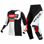 motokrossi k&auml;igukomplekt lastele 4 5 6 7 8 9 10 11 12 13 aastat Noor laps Mootorrattapoiss t&uuml;druk Jersey Pant Kits v&otilde;istluskost&uuml;&uuml;m Off-road Enduro MX MTB L-24