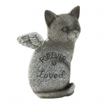 Lemmiklooma m&auml;lestuskivi Vaik Kass Kutsikas Ingel Ornament Kodu Siseaed Terrass Lemmiklooma M&auml;lestusskulptuur Lohtuskingitus Leinavatele Lemmikloomaomanikele Cat