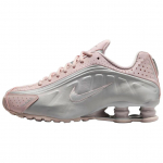 Nike Shox R4 Barely Rose Metallic Platinum Naiste tossud Roosa AR3565-600 37.5