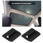 12 tk katuse p&auml;ikesevarju klambrid kardinapandlad Tesla mudelile YSX 3 katuseakna poolitatud varjuga p&auml;ikesevarjud p&auml;ikesevarju klambrid sisep&auml;&auml;sud CHINA