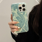 Sulgedega telefoni&uuml;mbris iPhone'ile 11 13 16 Pro Max iPhone 14 15 Pro Max 12 13 Pro Max 16 Samsung S24 FE A55 A05S A54 S22 A15 S23 A12 A52S A34 A05S A14 iPhone 11 roheline