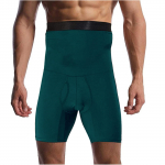 Meeste L&uuml;hikesed P&uuml;ksid K&otilde;rge V&ouml;&ouml;kohaga Salendav Vormiv Pesu K&otilde;hu Korsett Alusp&uuml;ksid Tihedad P&uuml;ksid XXXXXL roheline