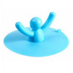 Valamu &auml;ravoolukorgi kate silikoonist, mida on lihtne puhastada k&ouml;&ouml;gi-vannitoa ja pesuvalamu vee blokeerimiseks roheline