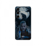 Coque Samsung Galaxy S25 Plus Vikings ragnar lothbrok corbeau Maniacase