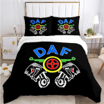 DAF Veoauto Voodipesu Se Tekikott Komplekt Padjap&uuml;&uuml;riga Kodu Tekstiil Twin Full Queen King Laste Kingitus 135X200cm-2pcs