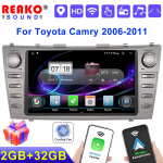 Android Auto autoraadio koos GPS-navigatsiooniga juhtmevaba Carplay WiFi Fit J BL jaoks Toyota Camry 2006-2011 Android Car Stereo jaoks 4 core 2GB+32GB carplay
