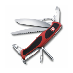 VICTORINOX Ranger Grip 78 M &Scaron;veitsi armee noa multifunktsionaalne nuga v&auml;listingimustes kasutamiseks m&otilde;eldud suur tera lukuga Phillipsi kruvikeerajaga Kaasas &Scaron;veitsis valmistatud 12 white
