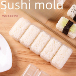 Zhenghui sushi riisipallide ja -rullide vormikomplekt &ndash; 5 t&uuml;kki opp bag
