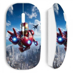 Souris - Maniacase - Iron Man Attaque - Sans Fil - Design Ergonomique - Confortable