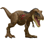 Mattel Jurassic World New Ruler II aastat vana ja HGC19 (JURASSIC MAAILM) Kahju! T-Rex [Kogupikkus u. 43 cm] [4 &uuml;les] pruun