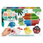 Coffret Pixel Ma&iuml;s - GRAINE CR&Eacute;ATIVE - 1100 Pixels - 10 Bandes Magn&eacute;tiques - 1 &Eacute;ponge - 24 Mod&egrave;les mitmev&auml;rviline