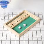 1 Komplekt Puidust Klapid ja T&auml;ringud M&auml;ng &Uuml;ksikm&auml;ngijatele Pubi Baari Peotarbed Sulge Kast T&auml;ringu Lauam&auml;ng Lastele ja T&auml;iskasvanutele