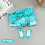 50tk V&auml;rviline v&otilde;tmehoidja V&otilde;tmesildi Sildi ID Nimi Tel Number Marker Silt Pagasi silt roosa punane v&auml;rv