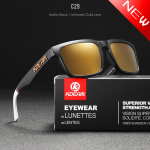 KDEAM meeste polariseeritud p&auml;ikeseprillid kalastamiseks, elustiiliks, peegeldusega, v&auml;rviplokkidega p&auml;ikeseprillid, naiste Legend ruudukujulised p&auml;ikeseprillid karbiga With Original Box