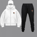 XPLR Sam Hat Hupparite ja P&uuml;kste Komplekt Disain Balaklava N&auml;omask Lukuga Huppar Meestele Naistele Streetwear Dressipluus Jakk S