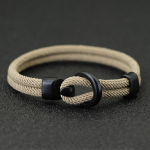 Moodne k&ouml;isk&auml;ev&otilde;ru Meeste kahekihiline v&auml;lik&auml;ev&otilde;ru K&auml;ev&otilde;ru Homme Aksessuaarid Elluj&auml;&auml;mise Paracord K&auml;ev&otilde;ru Kingitus Talle M 19.5cm 7.7Inch
