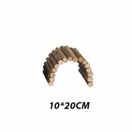 V&auml;ike lemmikloom molaarne pajuvits k&uuml;&uuml;liku tarvikud hamstri molaarsed tarvikud totoro roniredel aed kaarsild m&auml;nguasi D9106