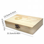 50 tk m&uuml;ntide hoiukarp koos reguleerimispadjaga, reguleeritava antioks&uuml;dandiga puidust m&auml;lestusm&uuml;ntide kogumis&uuml;mbris 21.5*13.5*4.5cm