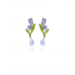 Magusalilla tulbi tilkk&otilde;rvar&otilde;ngad Romantiline armas emailiga akr&uuml;&uuml;lripats-lillek&otilde;rvar&otilde;ngas naistele ehted kingitused PD1518