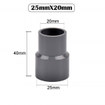 20/25/32/40/50mm Aia Kastmisvooliku Liitmikud PVC Sirge Redutseerliitmikud Veetoru Akvaariumi Adapter
