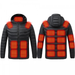 Elektriline soojendusega puuvillane jope Four Control 21 tsooni akutoitel talvemantel L